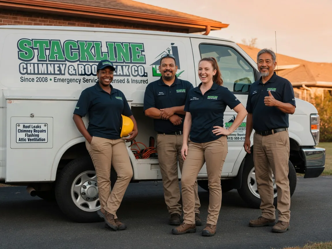Chimney flashing repair company in Sugarloaf, CA
